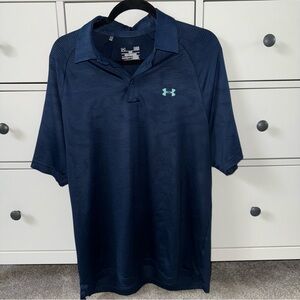 Under Armour Men's Navy Polo Shirt